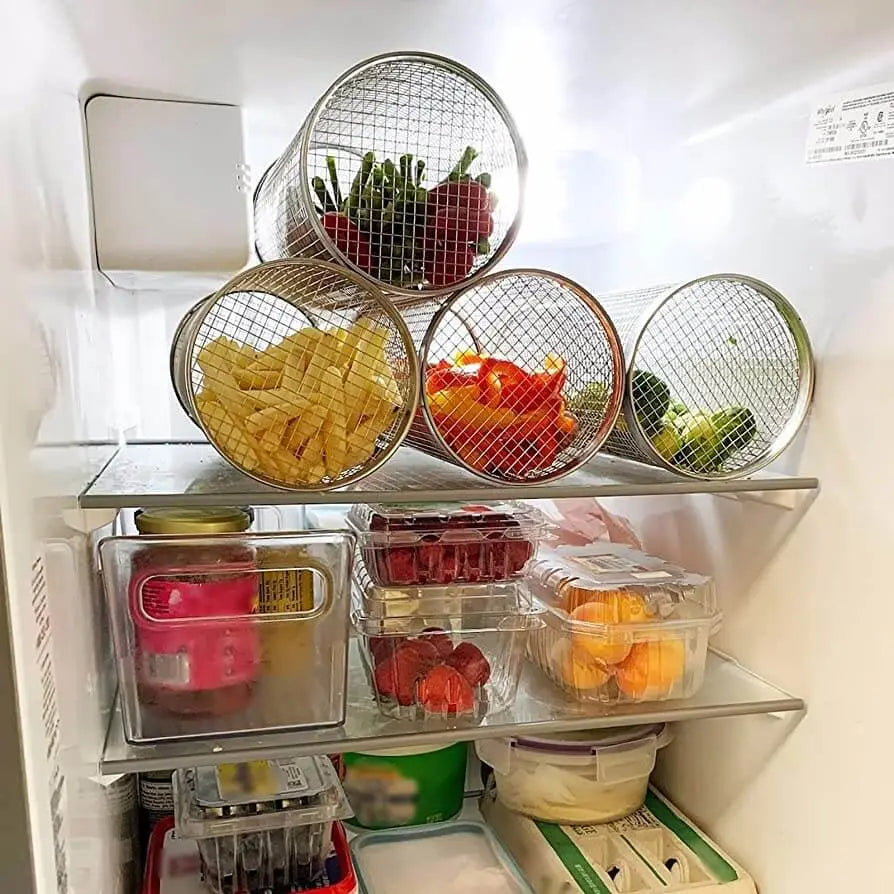 Grătar rotativ pentru gătit uniform fără efort