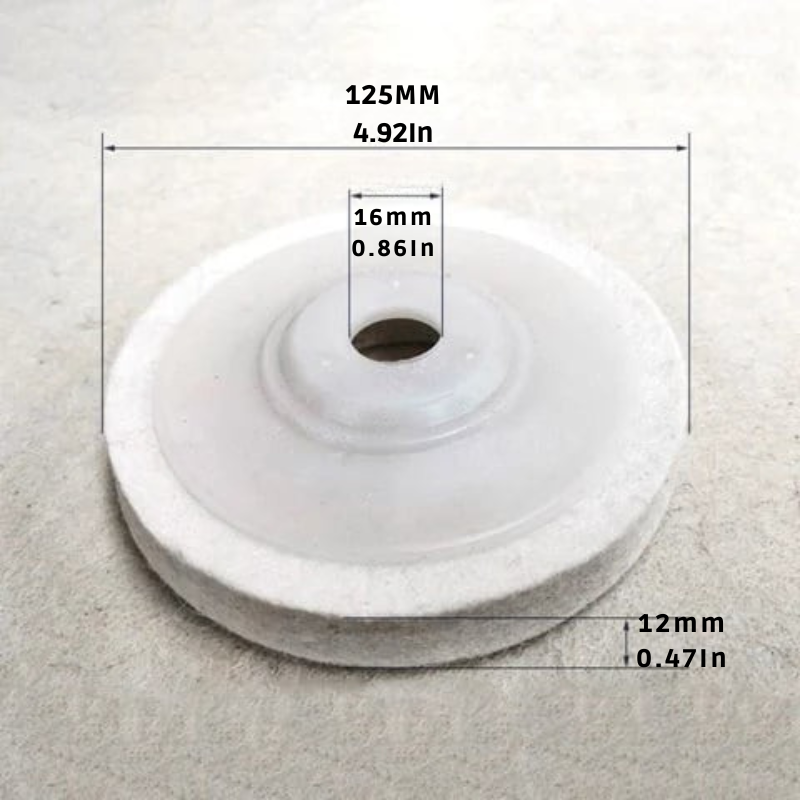 Gyapjú polírozó korong tükörfényes felülethez (x3)