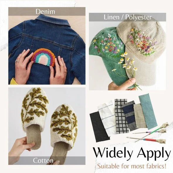 Tökéletes tűkészlet pontos varratokhoz