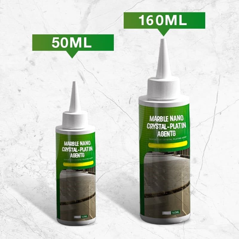 Brilliant protection for marble and stone surfaces