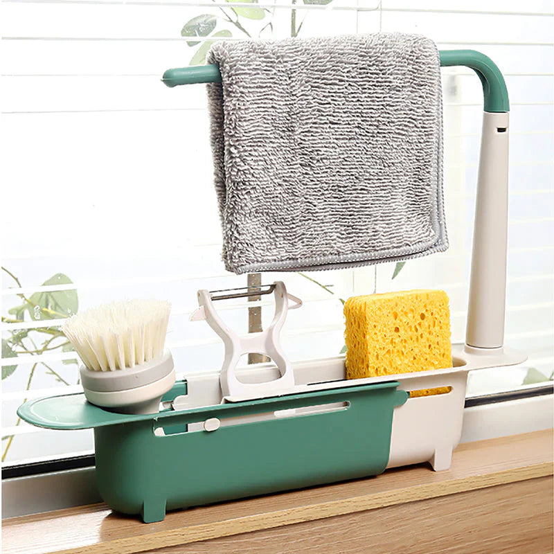 Easily keep your sink clean and organized 
