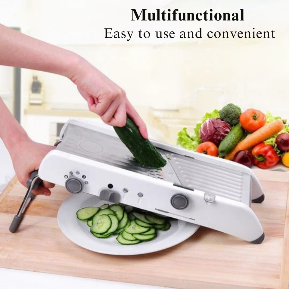 Mandolina ajustable para cortes rápidos 