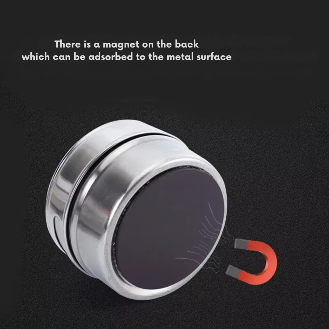 実用的でスタイリッシュなスパイス用マグネットオーガナイザーセット 