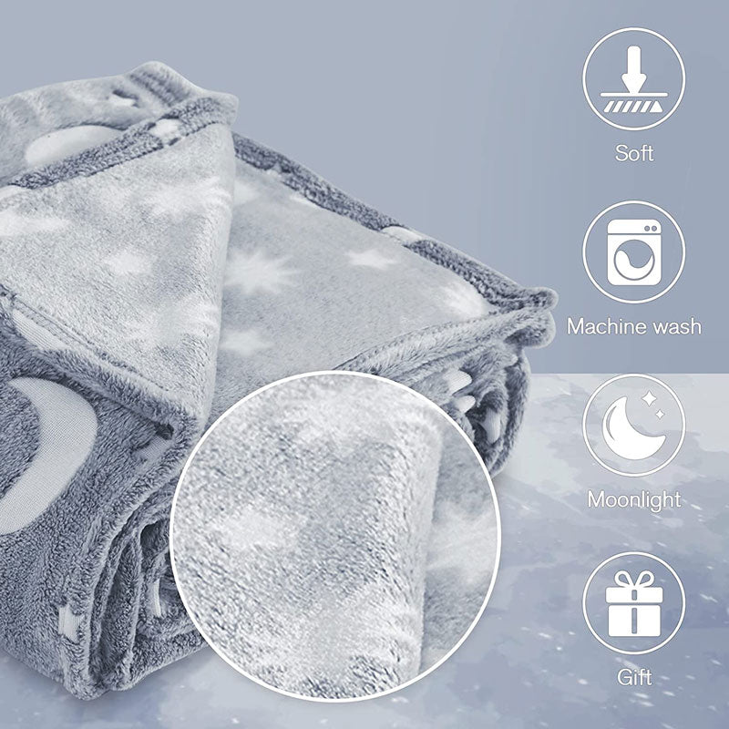 Magický pokrývka, která svítí ve tmě 