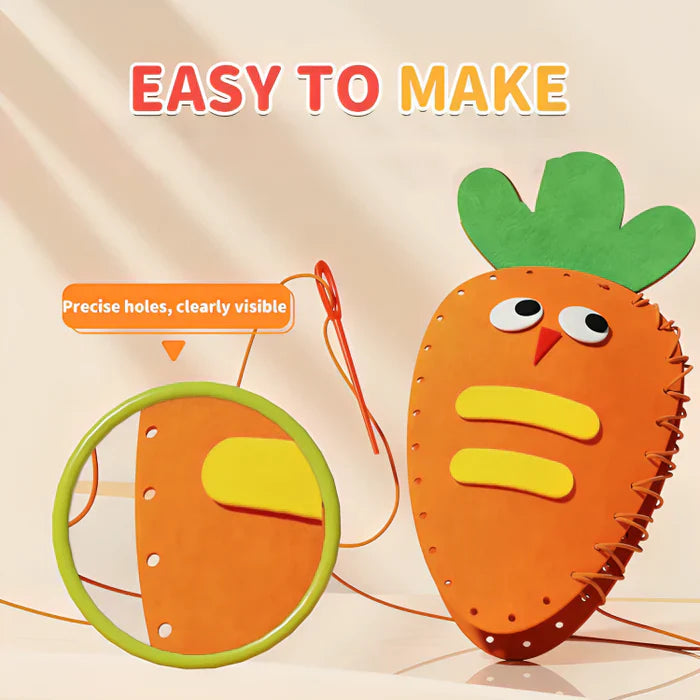 Lustige manuelle Aktivität für Kinder ab 3 Jahren 