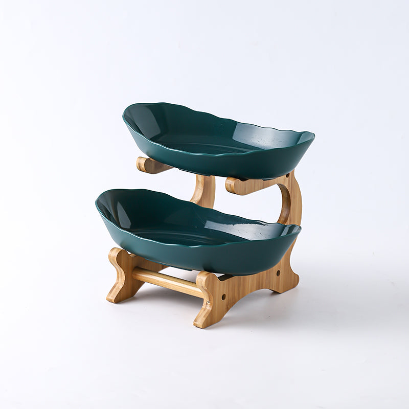 Elegant frugtholder og pladsbesparende 