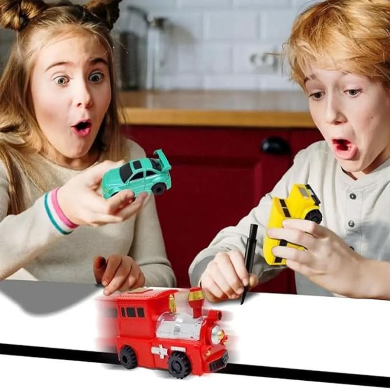Taikauto, joka seuraa piirustuksiasi kuin taikaiskusta 