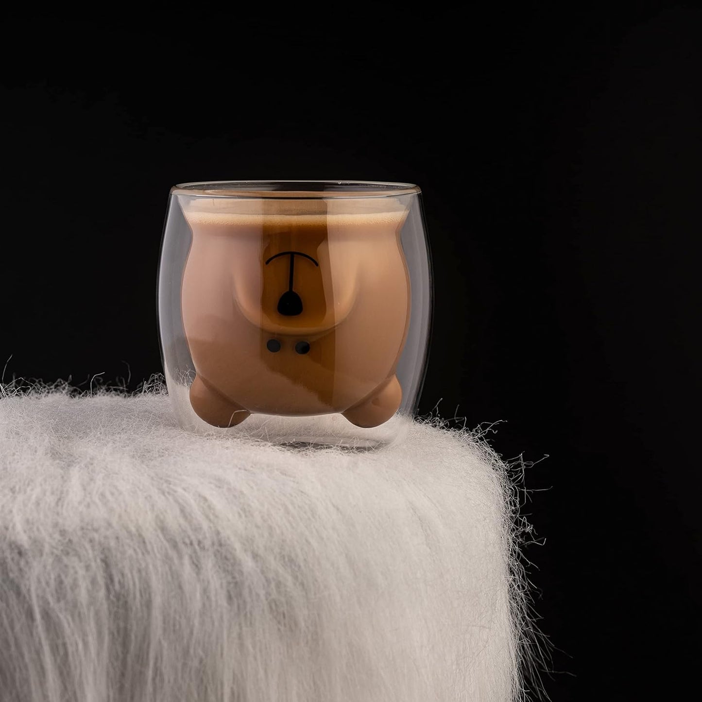 Tazza da caffè a forma di orso - Carina e pratica 