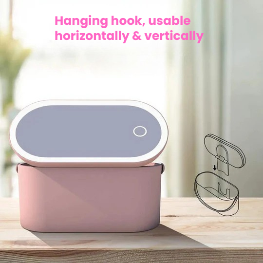 Dokonalá krása se zrcadlem LED a integrovaným úložným prostorem 