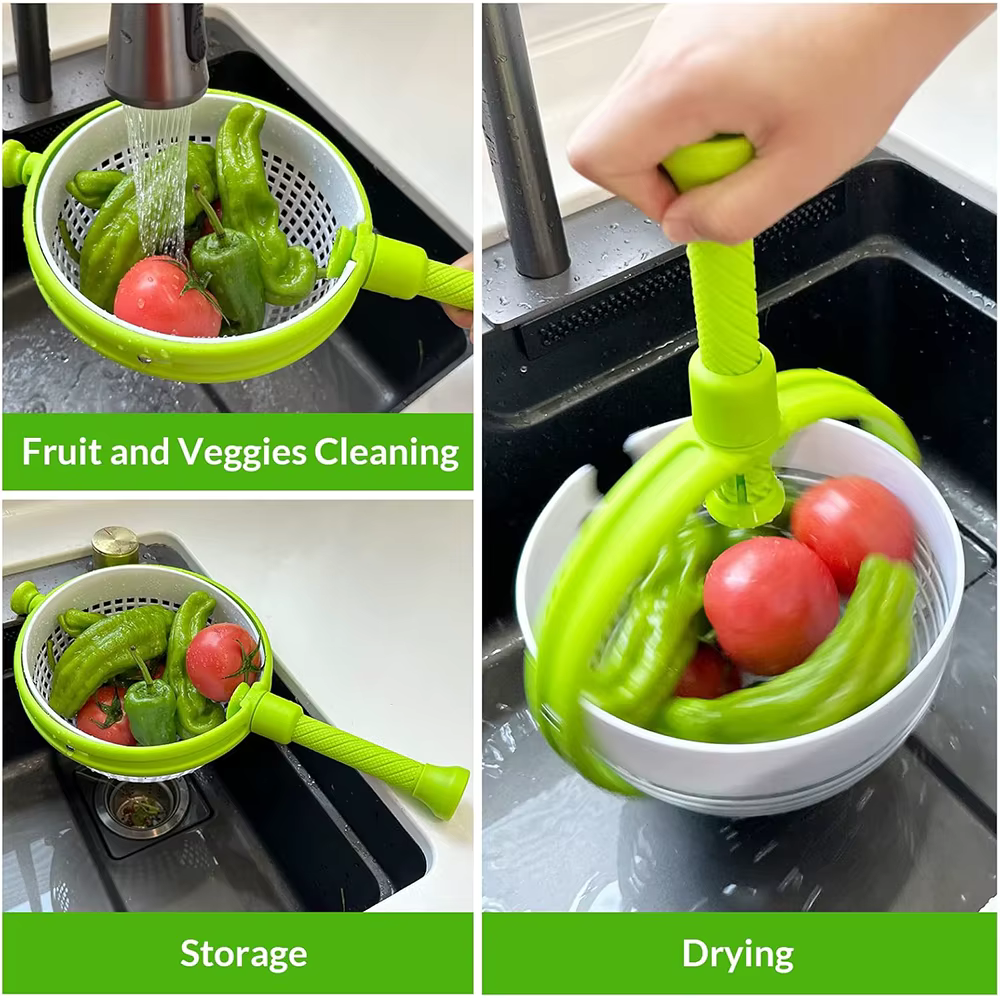Essoreuse et séchoir rotatif pour fruits et légumes