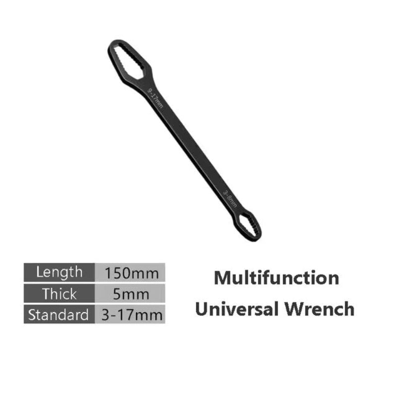 Cheie multifuncțională robustă pentru șuruburi și piulițe diverse 