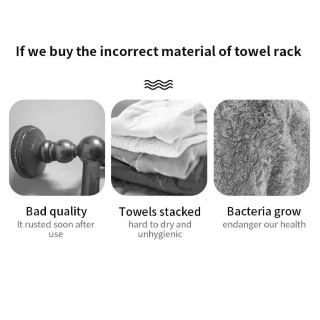 Foldbart tørrestativ 