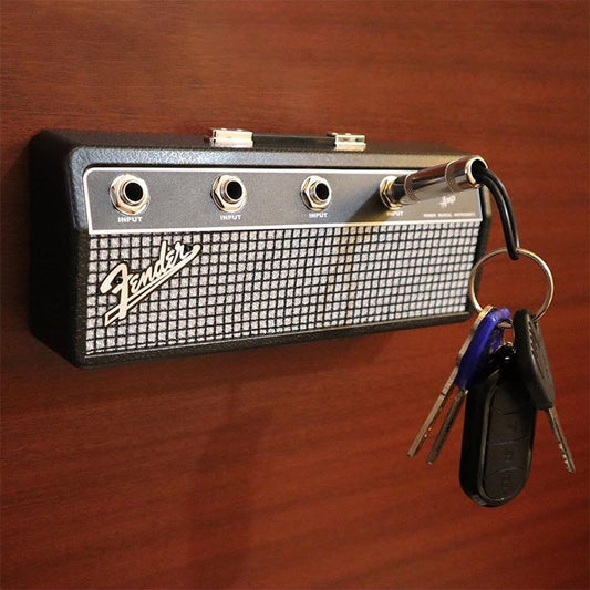 Store your keys in style with a rock keychain 