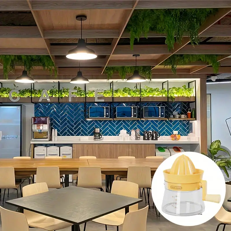 Exprimidor manual práctico para jugos frescos fáciles 