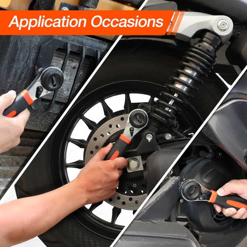 Cheie cu clichet reglabil la 360° pentru toate șuruburile dumneavoastră 