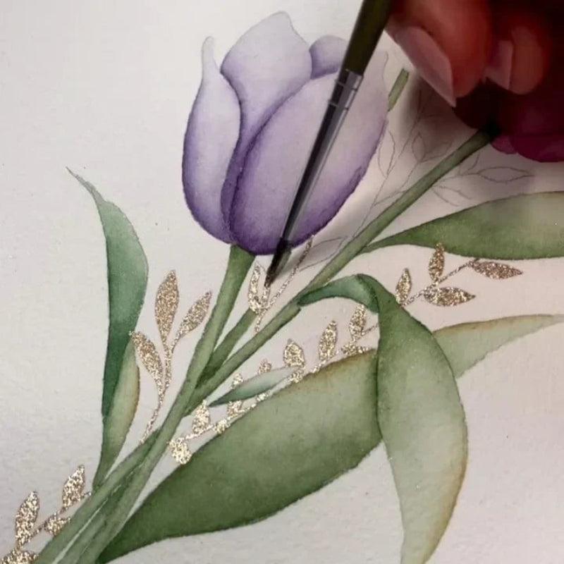 Intenzívna metalická farba pre živé výtvory 