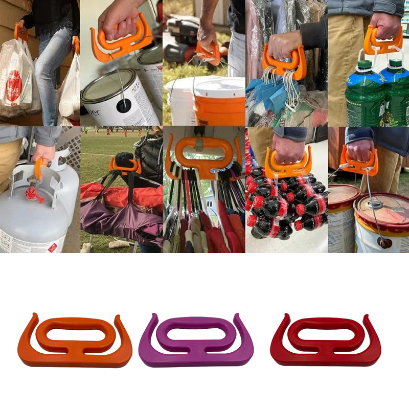 Ultra-praktická rukojeť pro nošení těžkých tašek bez námahy (x2) 