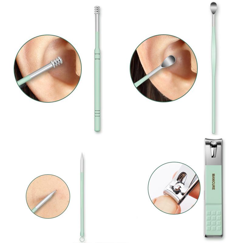 Komplett manicure- och pedikyrkit 